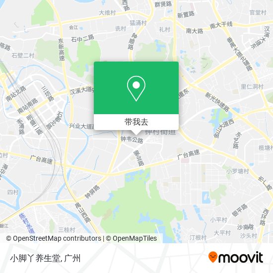 小脚丫养生堂地图