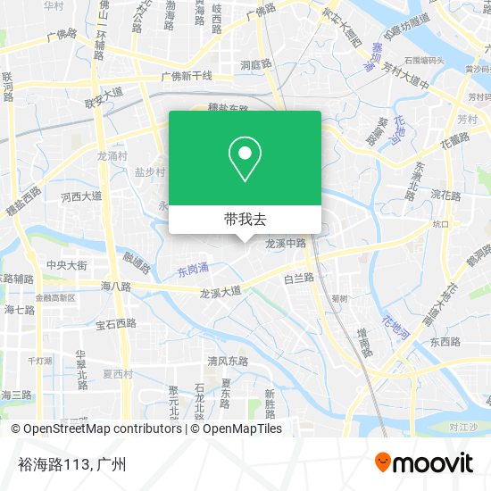裕海路113地图