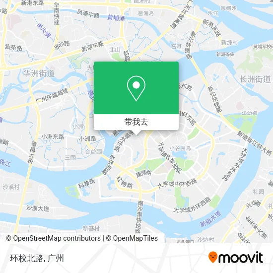 环校北路地图