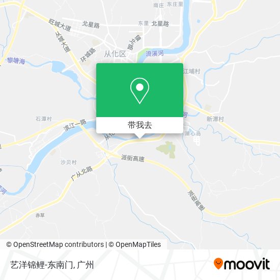 艺洋锦鲤-东南门地图