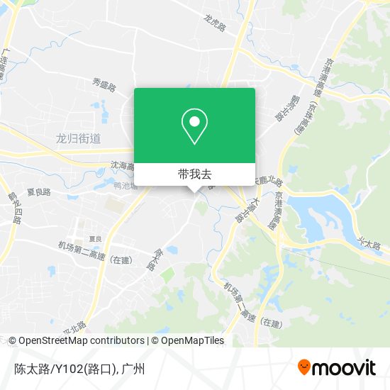 陈太路/Y102(路口)地图
