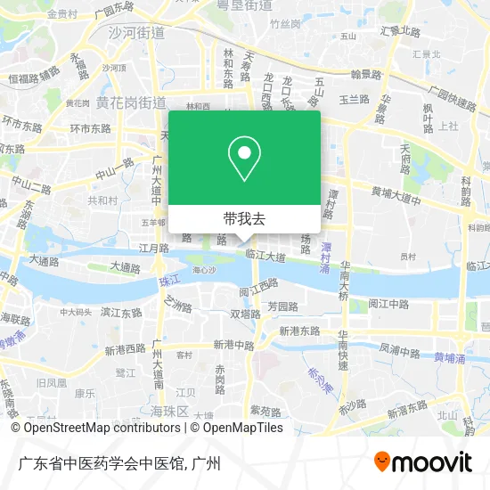 广东省中医药学会中医馆地图