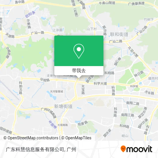 广东科慧信息服务有限公司地图