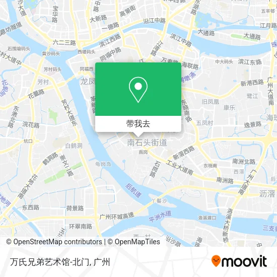 万氏兄弟艺术馆-北门地图