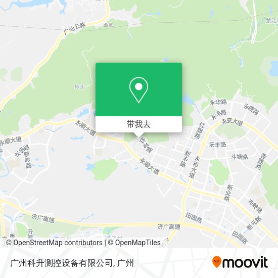广州科升测控设备有限公司地图