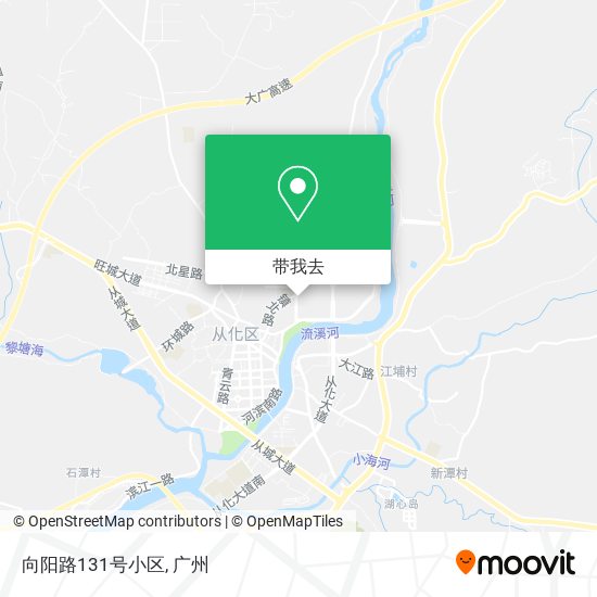向阳路131号小区地图