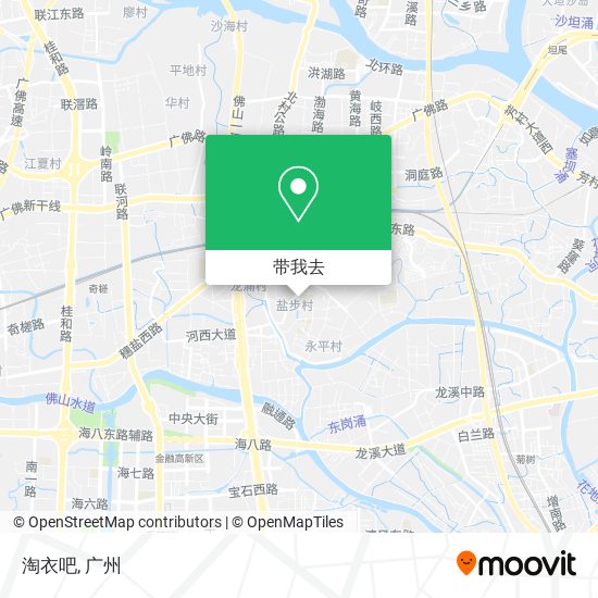 淘衣吧地图