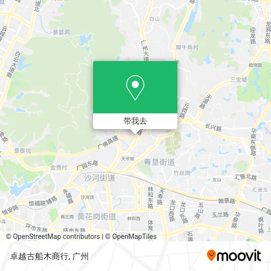卓越古船木商行地图