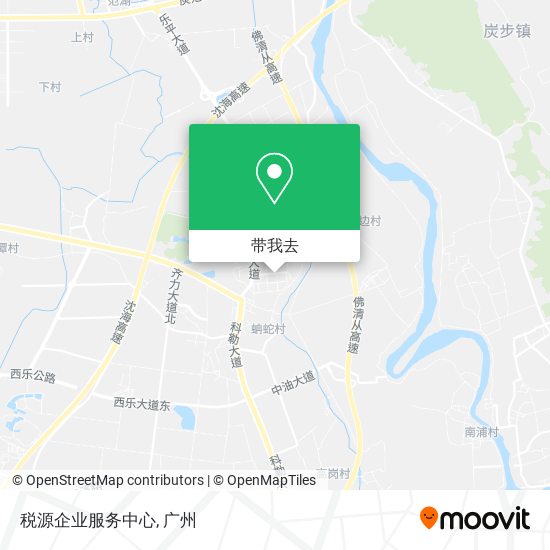 税源企业服务中心地图
