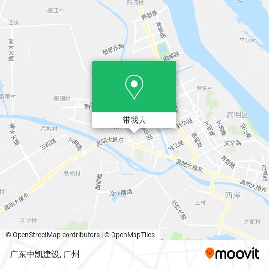 广东中凯建设地图
