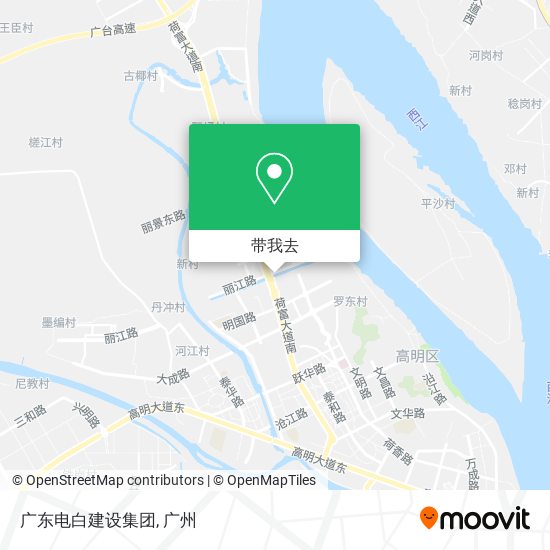 广东电白建设集团地图