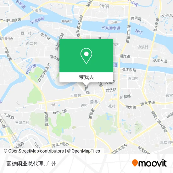 富德闹业总代理地图