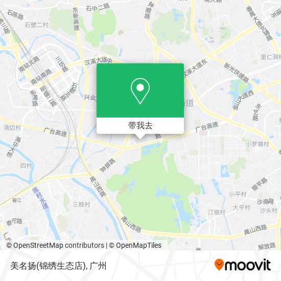 美名扬(锦绣生态店)地图