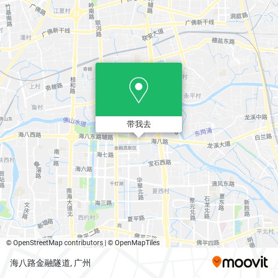 海八路金融隧道地图