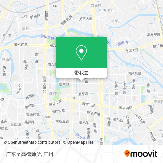广东至高律师所地图