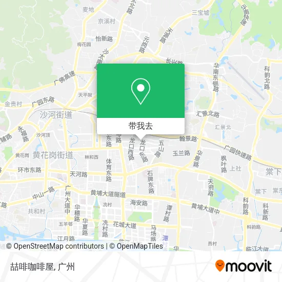 喆啡咖啡屋地图