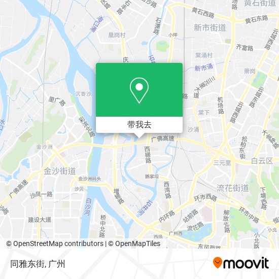 同雅东街地图