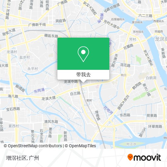 增滘社区地图