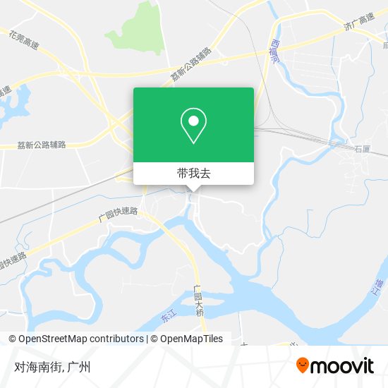 对海南街地图