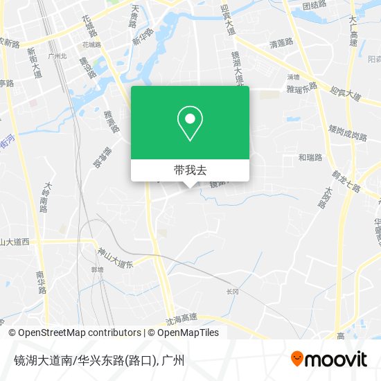 镜湖大道南/华兴东路(路口)地图