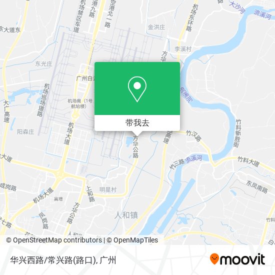 华兴西路/常兴路(路口)地图