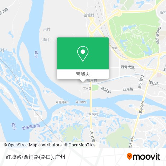 红城路/西门路(路口)地图
