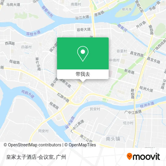皇家太子酒店-会议室地图