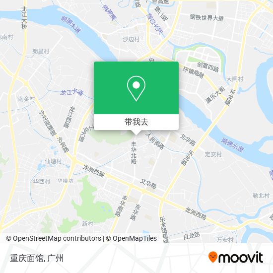 重庆面馆地图