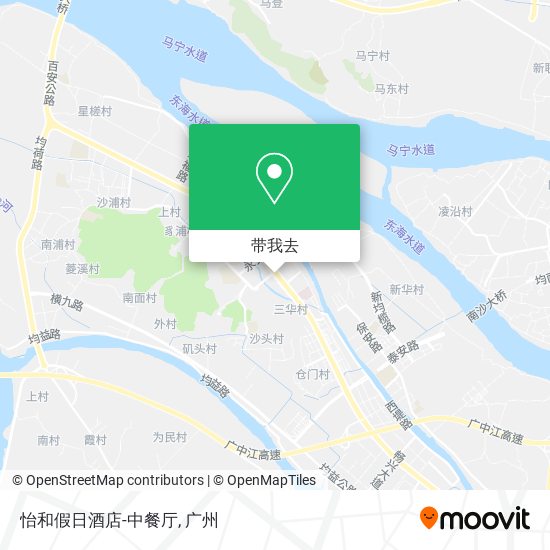 怡和假日酒店-中餐厅地图