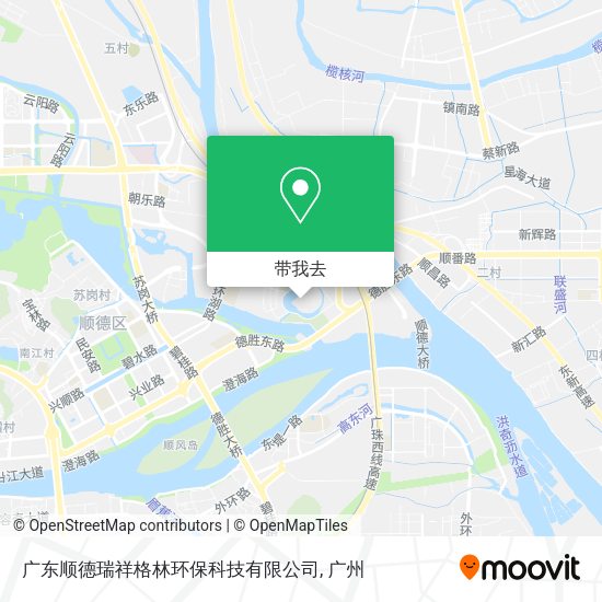 广东顺德瑞祥格林环保科技有限公司地图