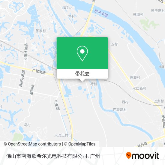 佛山市南海欧希尔光电科技有限公司地图