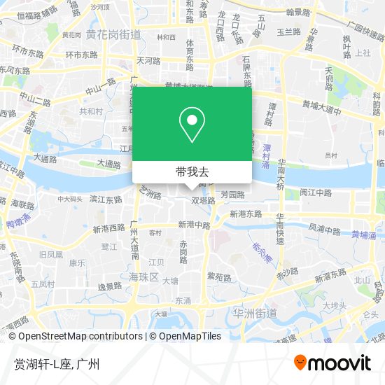 赏湖轩-L座地图