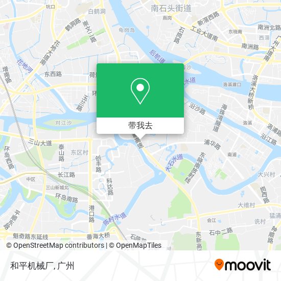 和平机械厂地图