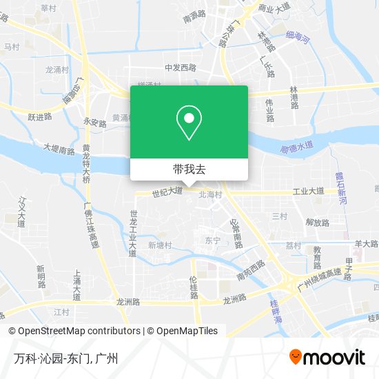万科·沁园-东门地图