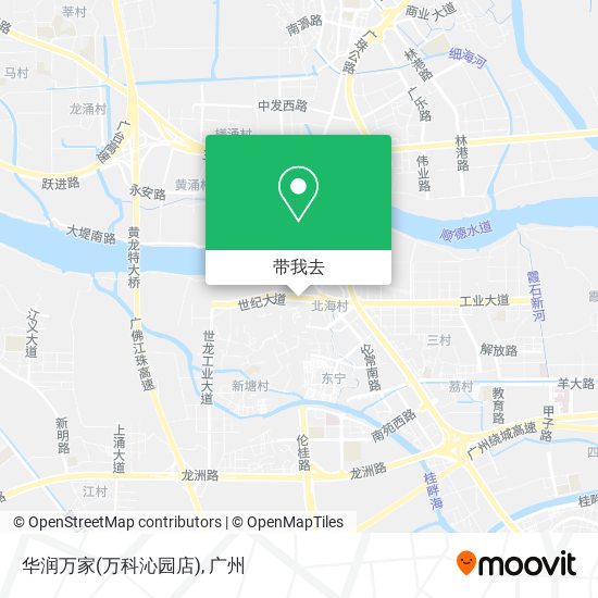 华润万家(万科沁园店)地图