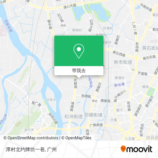 潭村北约牌坊一巷地图