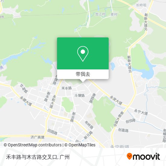 禾丰路与木古路交叉口地图