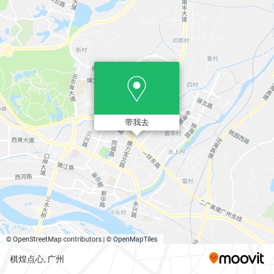 棋煌点心地图