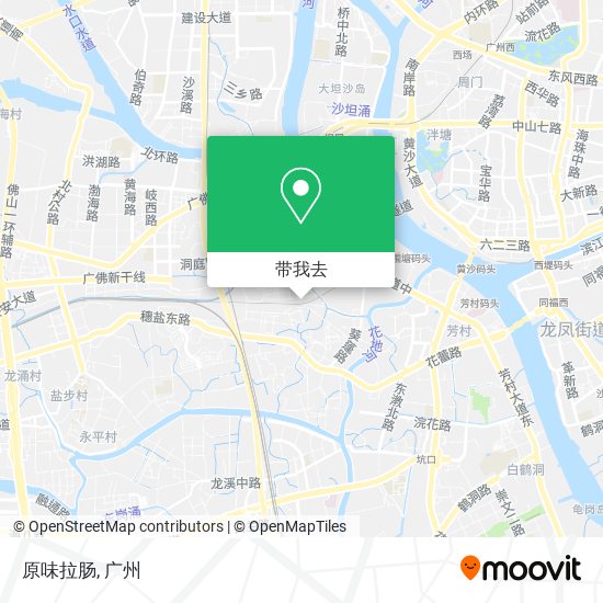 原味拉肠地图