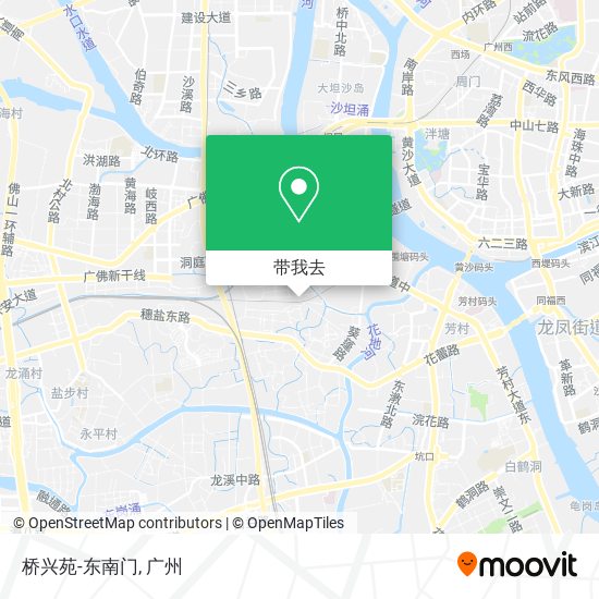 桥兴苑-东南门地图