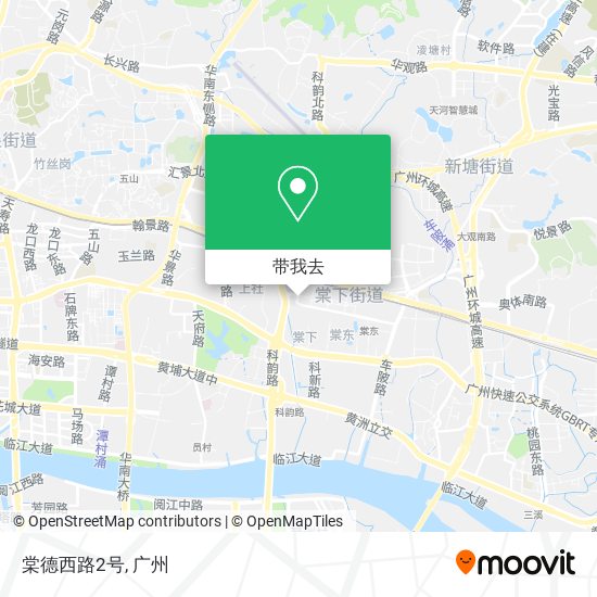 棠德西路2号地图