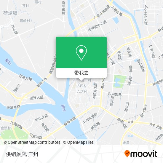 供销旅店地图