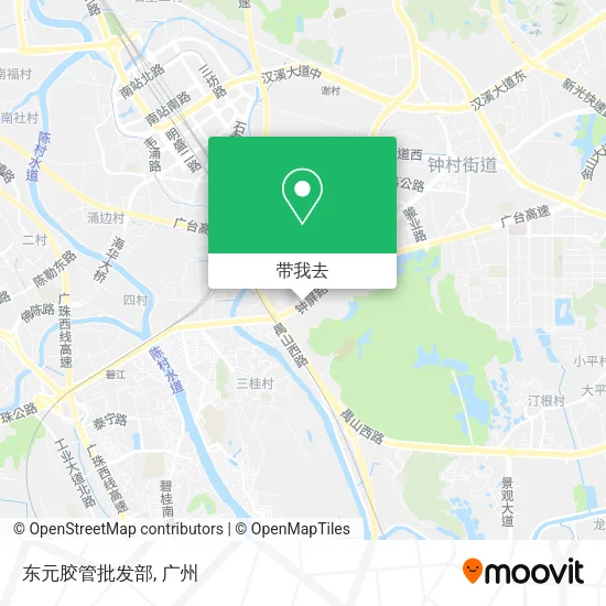 东元胶管批发部地图