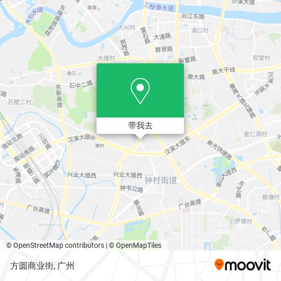 方圆商业街地图
