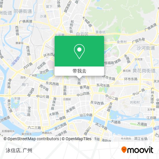 泳信店地图