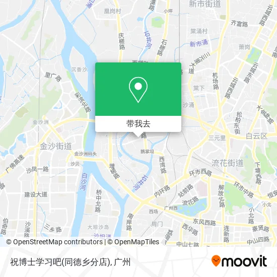 祝博士学习吧(同德乡分店)地图