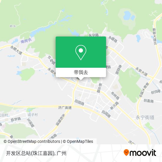 开发区总站(珠江嘉园)地图