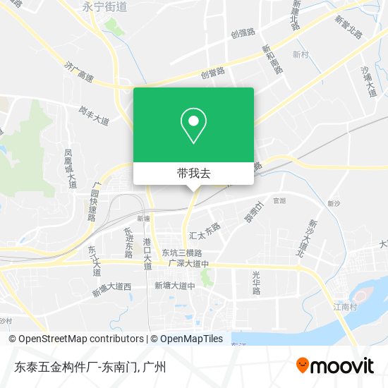 东泰五金构件厂-东南门地图