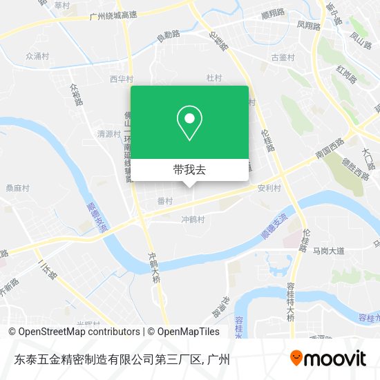 东泰五金精密制造有限公司第三厂区地图