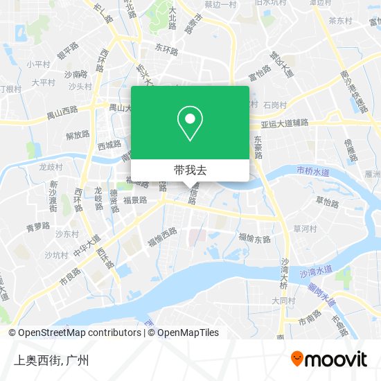 上奥西街地图